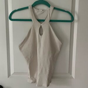 Alo ivory tank top